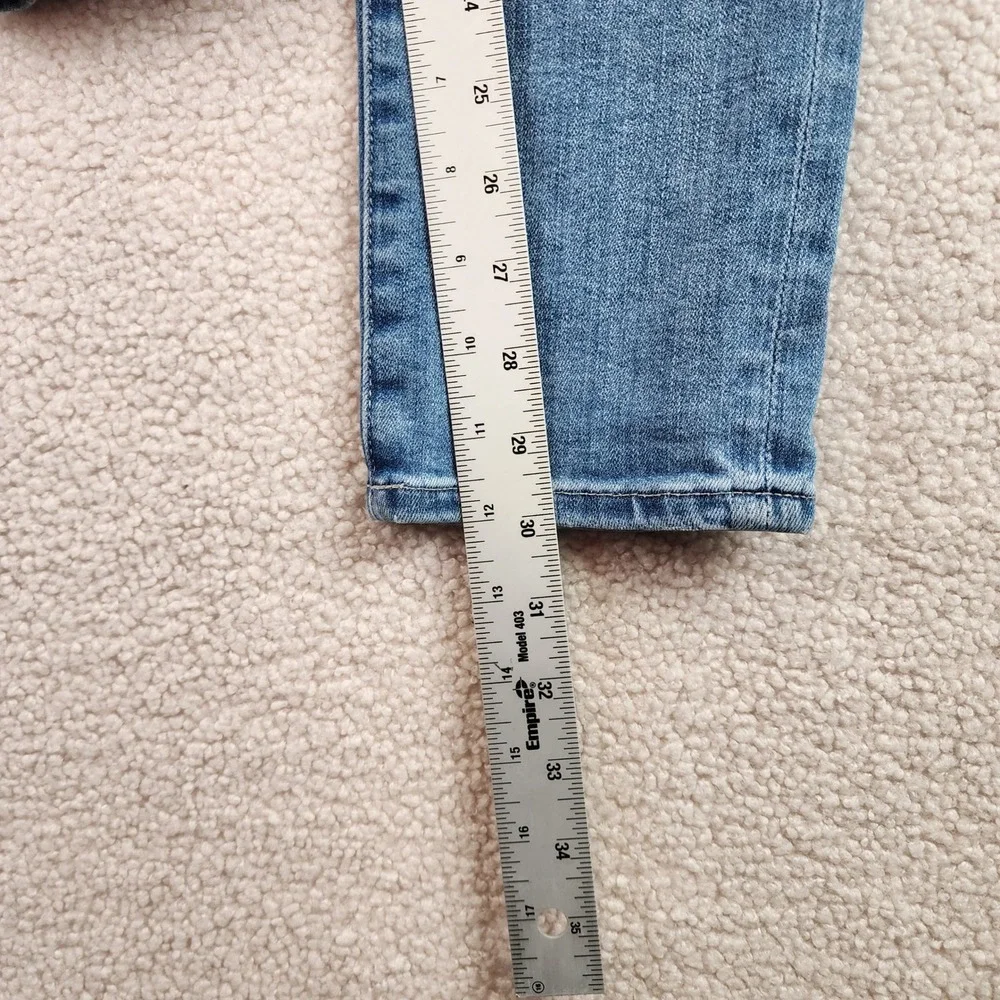 AG‎ Adriano Goldschmied The Prima Cigarette Leg Jeans 26R Blue Excellent BW20475 - Picture 7 of 8